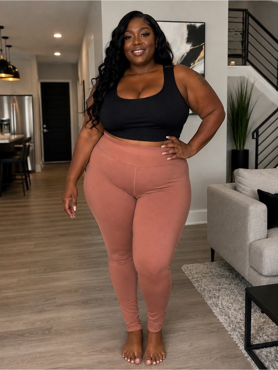 all in motion Pants - ALL in motion High-Rise Leggings in MAUVE